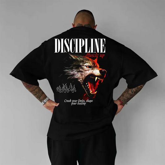 Oversized Унисекс Тениска Discipline