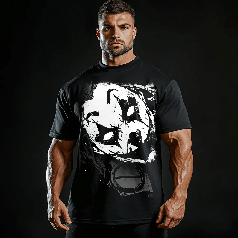 Oversized Унисекс Тениска Dark Series 2 - Fitness Drehi