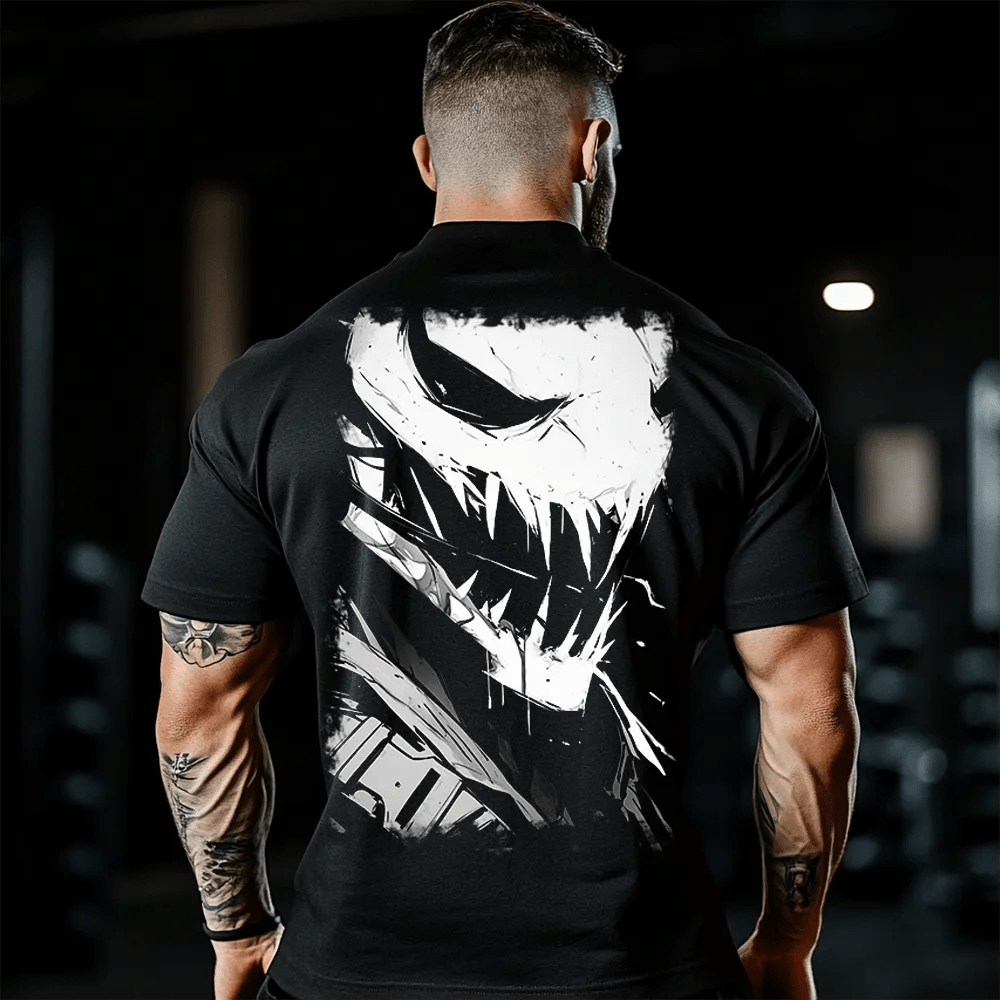 Oversized Унисекс Тениска Dark Series 3 - Fitness Drehi
