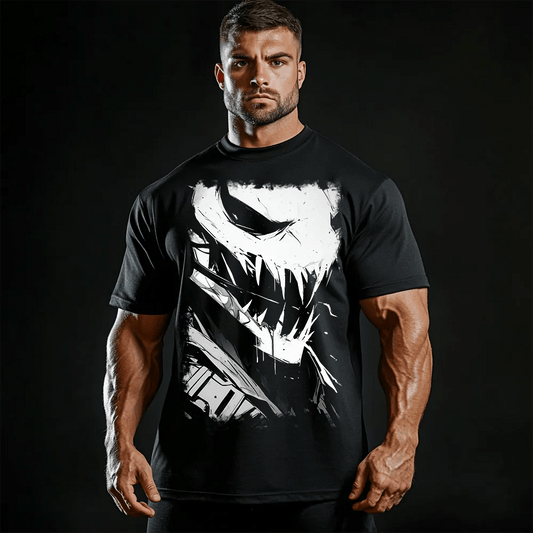 Oversized Унисекс Тениска Dark Series 3 - Fitness Drehi