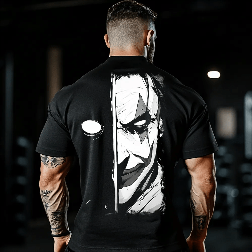 Oversized Унисекс Тениска Dark Series 7 - Fitness Drehi
