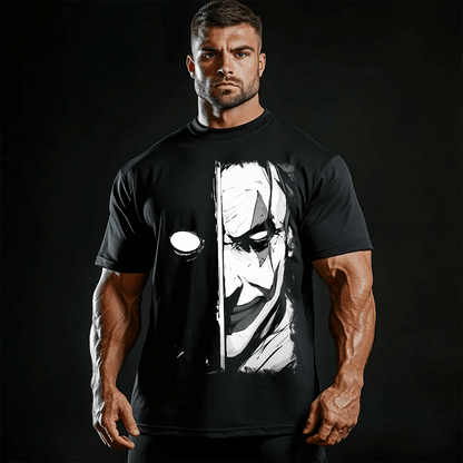 Oversized Унисекс Тениска Dark Series 7 - Fitness Drehi
