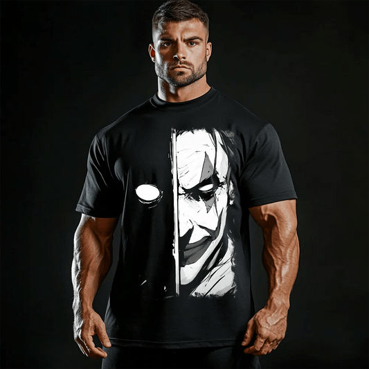 Oversized Унисекс Тениска Dark Series 7 - Fitness Drehi