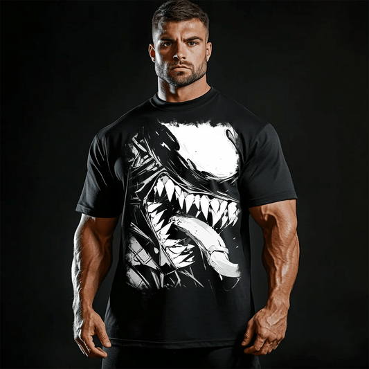 Oversized Унисекс Тениска Dark Series 8 - Fitness Drehi