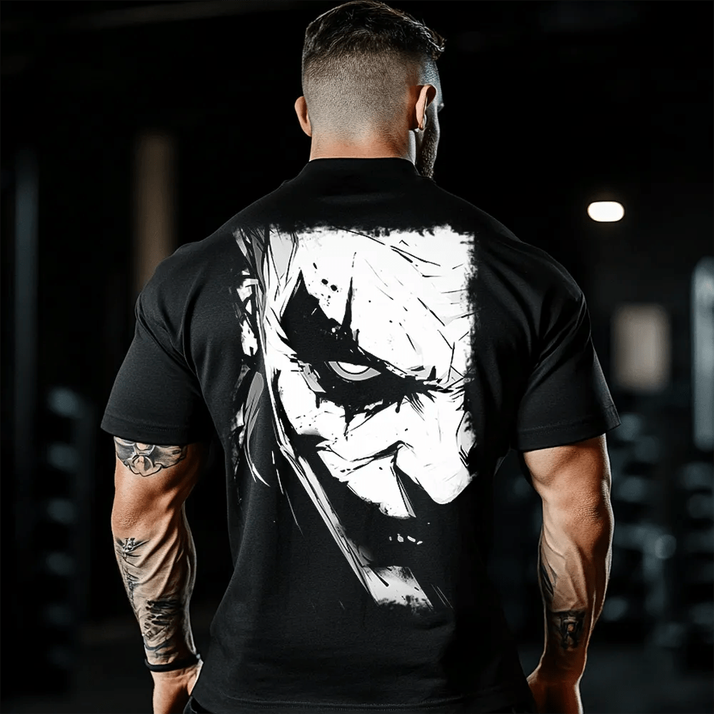 Oversized Унисекс Тениска Dark Series 9 - Fitness Drehi