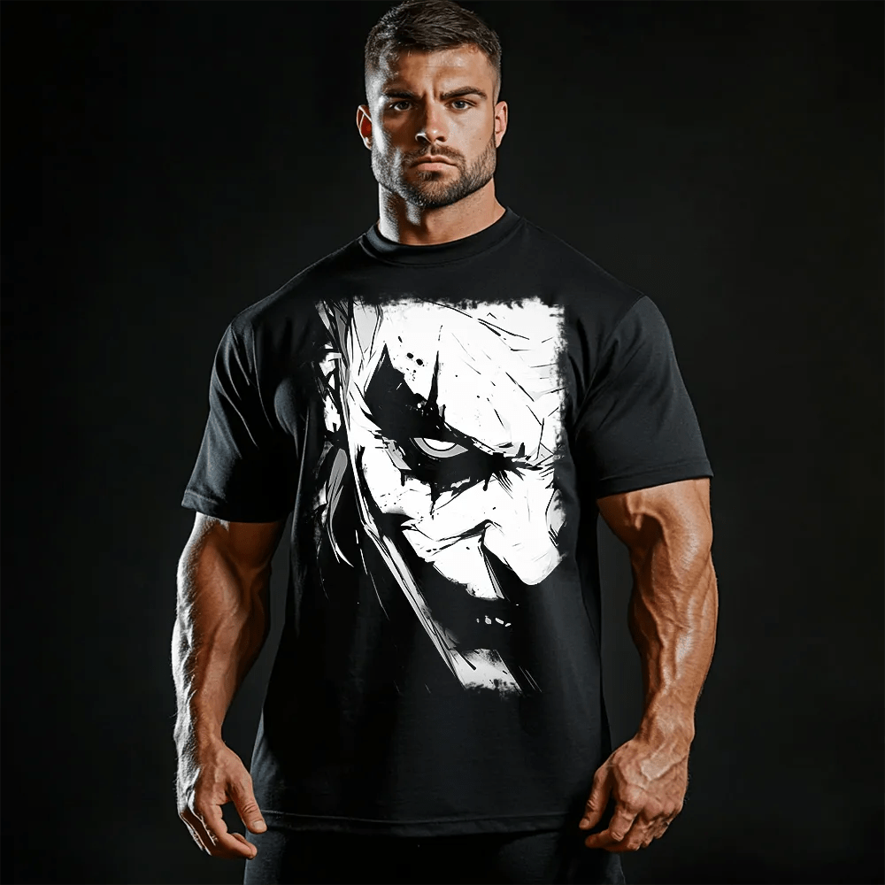 Oversized Унисекс Тениска Dark Series 9 - Fitness Drehi