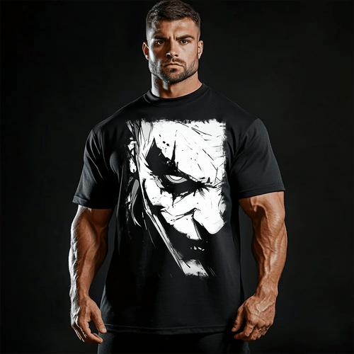 Oversized Унисекс Тениска Dark Series 9 - Fitness Drehi