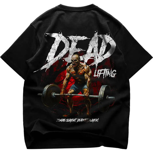 Oversized Унисекс Тениска Dead Lifting - Fitness Drehi