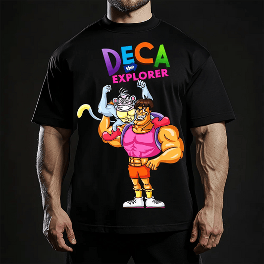 Oversized Унисекс Тениска Deca - Fitness Drehi
