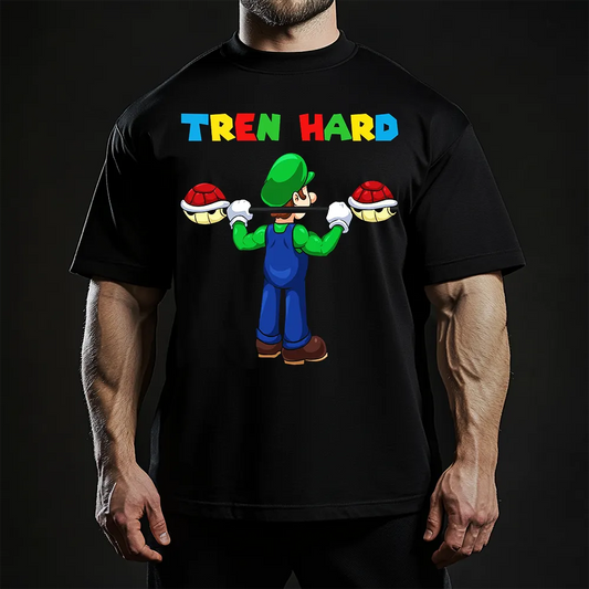Oversized Унисекс Тениска Tren Hard L