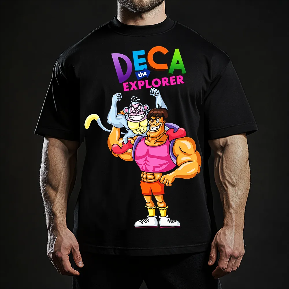 Oversized Унисекс Тениска Deca