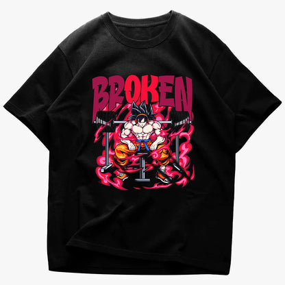 Oversized Унисекс Тениска Broken