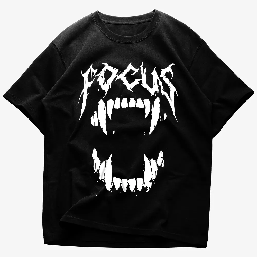 Oversized Унисекс Тениска Focus - Fitness Drehi