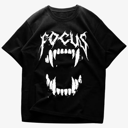 Oversized Унисекс Тениска Focus - Fitness Drehi