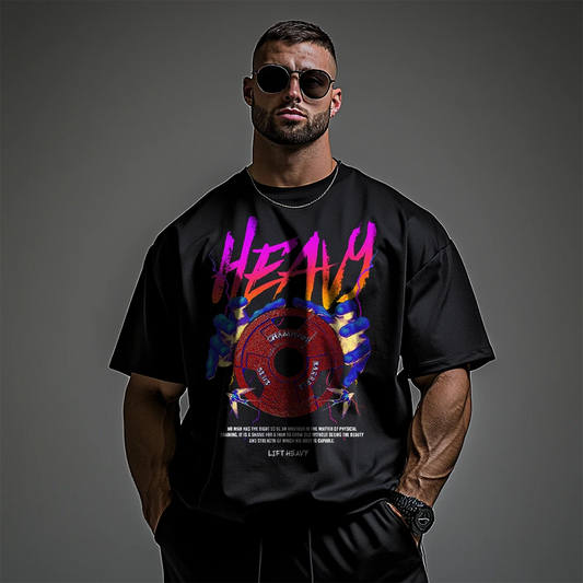Oversized Унисекс Тениска Heavy