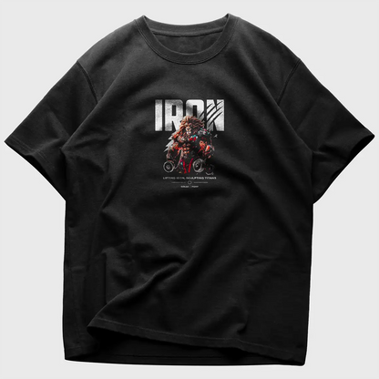 Oversized Унисекс Тениска Iron Lion