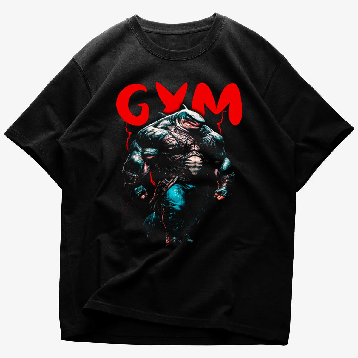 Oversized Унисекс Тениска Gym Sharkk