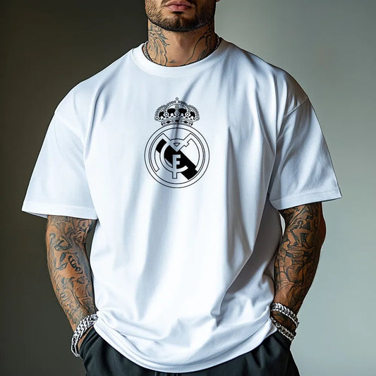 Oversized Унисекс Тениска Hala Madrid - Fitness Drehi