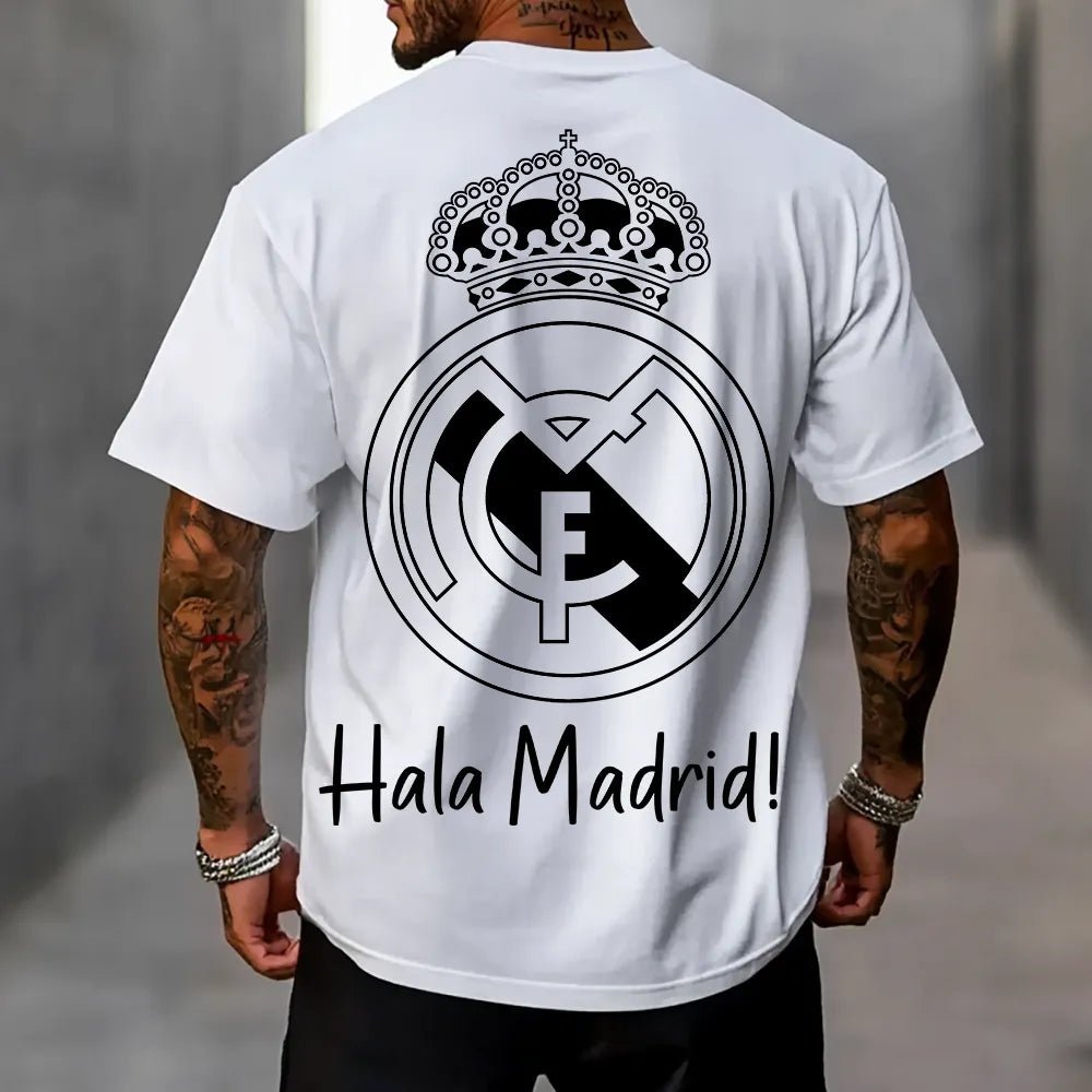 Oversized Унисекс Тениска Hala Madrid - Fitness Drehi