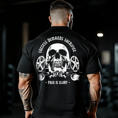 Oversized Унисекс Тениска Pain Is Glory