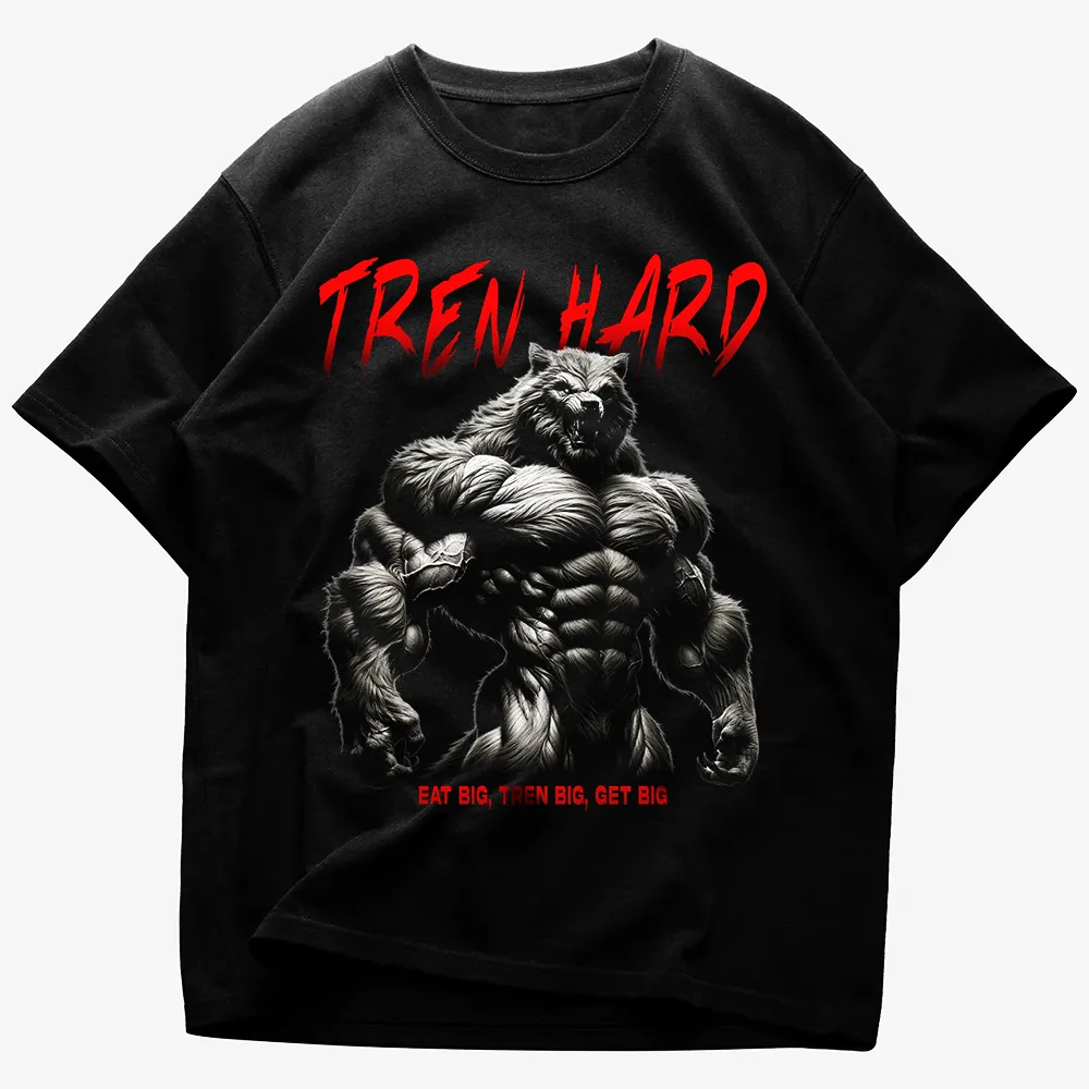 Oversized Унисекс Тениска Tren Hard