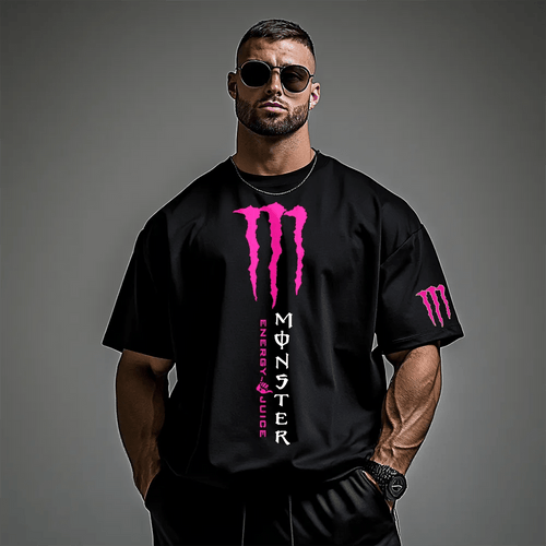 Oversized Унисекс Тениска Mnstr - Fitness Drehi