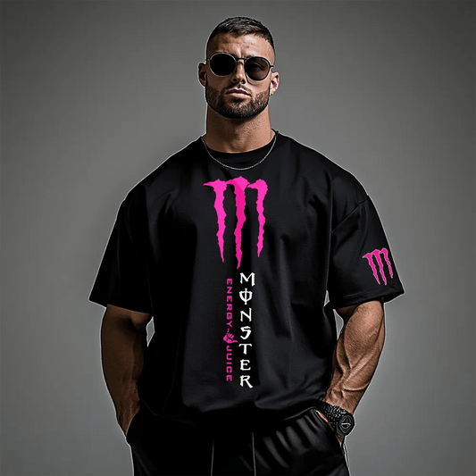 Oversized Унисекс Тениска Mnstr - Fitness Drehi