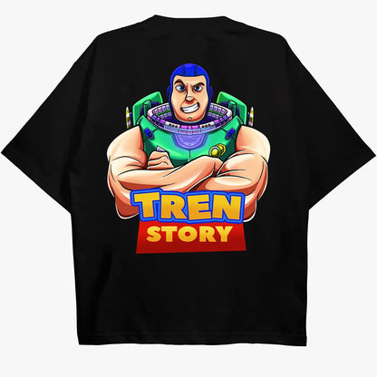 Oversized Унисекс Тениска Tren Story