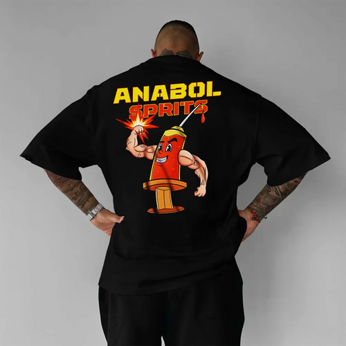 Oversized Унисекс Тениска Anabol Spritz