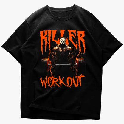 Oversized Унисекс Тениска K Workout