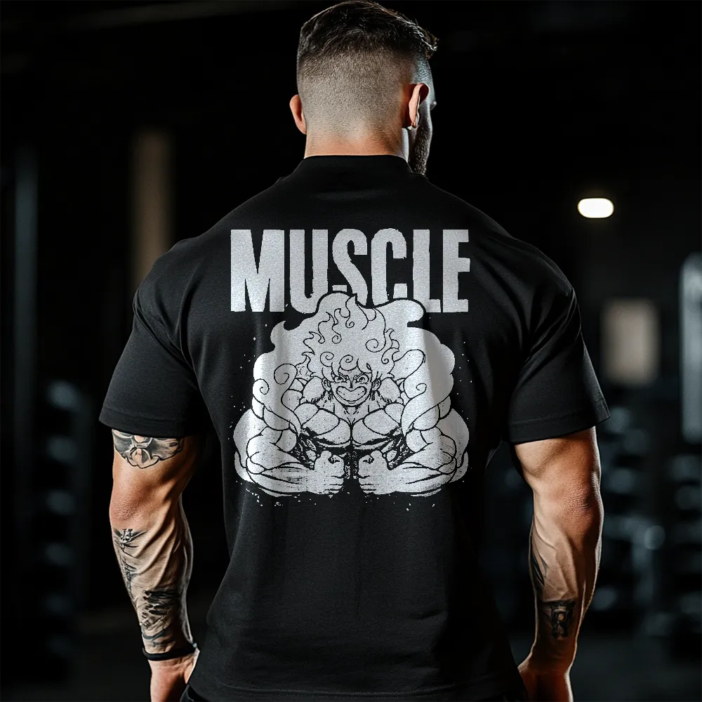 Oversized Унисекс Тениска Muscle