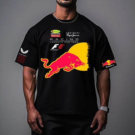 Oversized Унисекс Тениска RBull - Fitness Drehi