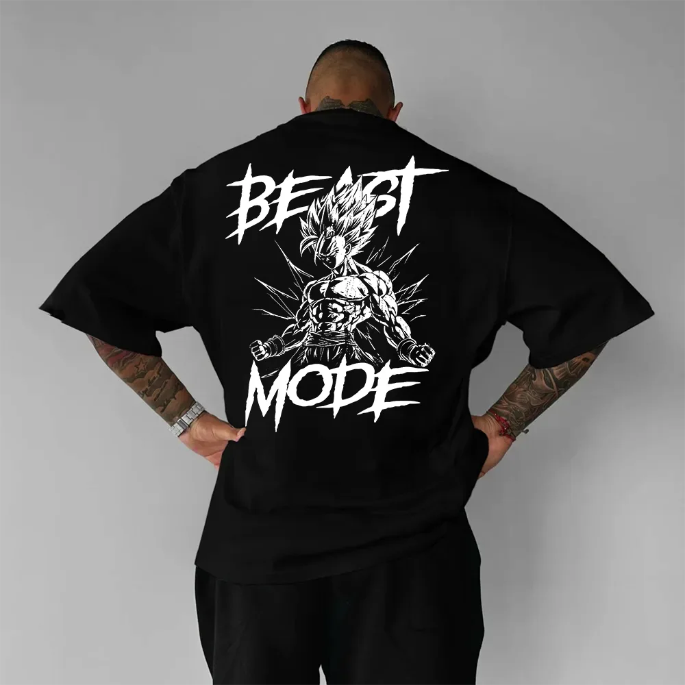 Oversized Унисекс Тениска Beast Mode INS