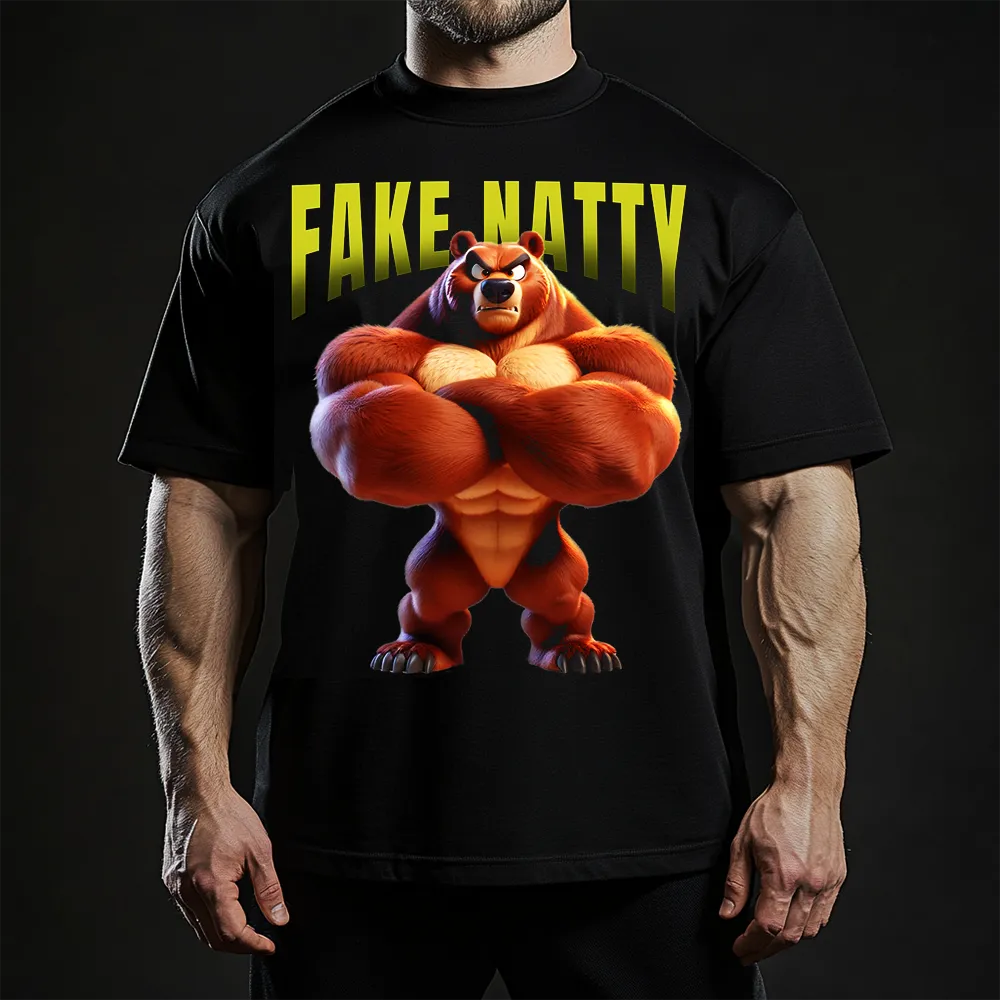Oversized Унисекс Тениска Fake Natty