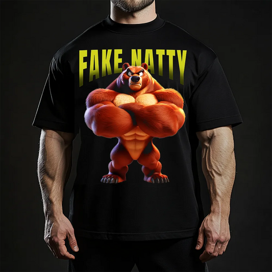 Oversized Унисекс Тениска Fake Natty