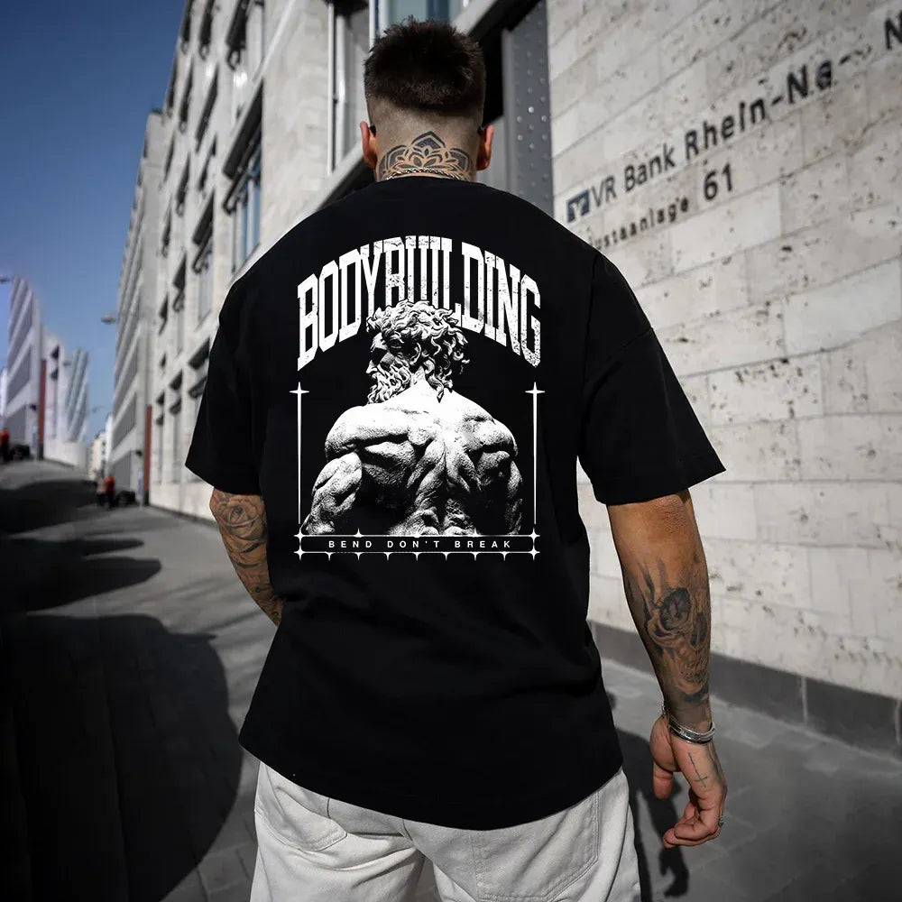 Oversized Унисекс Тениска Bodybuilding Z