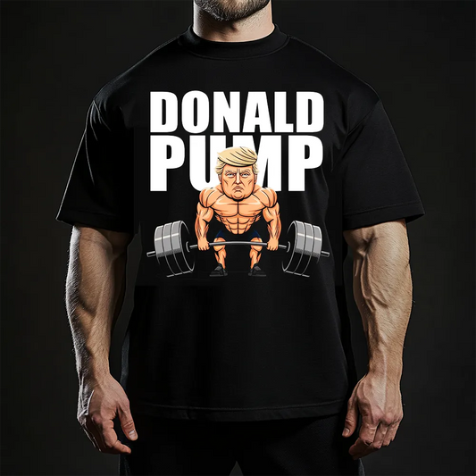 Oversized Унисекс Тениска Donald Pump