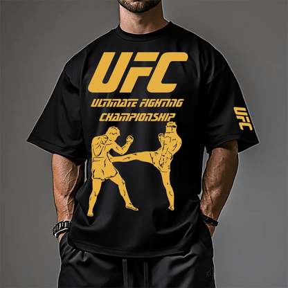 Oversized Унисекс Тениска UFCFighter - Fitness Drehi