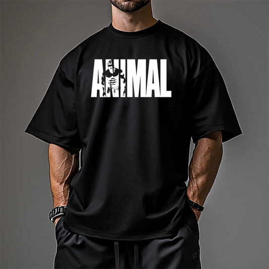 Oversized Унисекс Тениска AnimalN