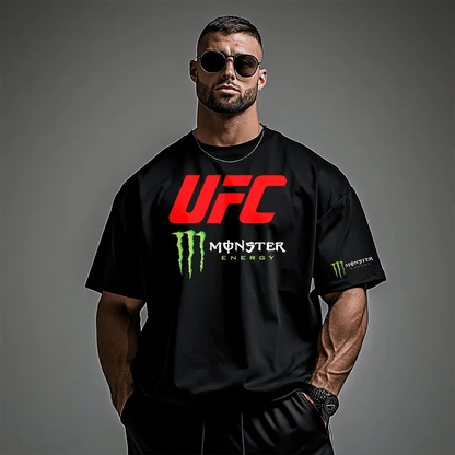 Oversized Унисекс Тениска UFCMnstr - Fitness Drehi