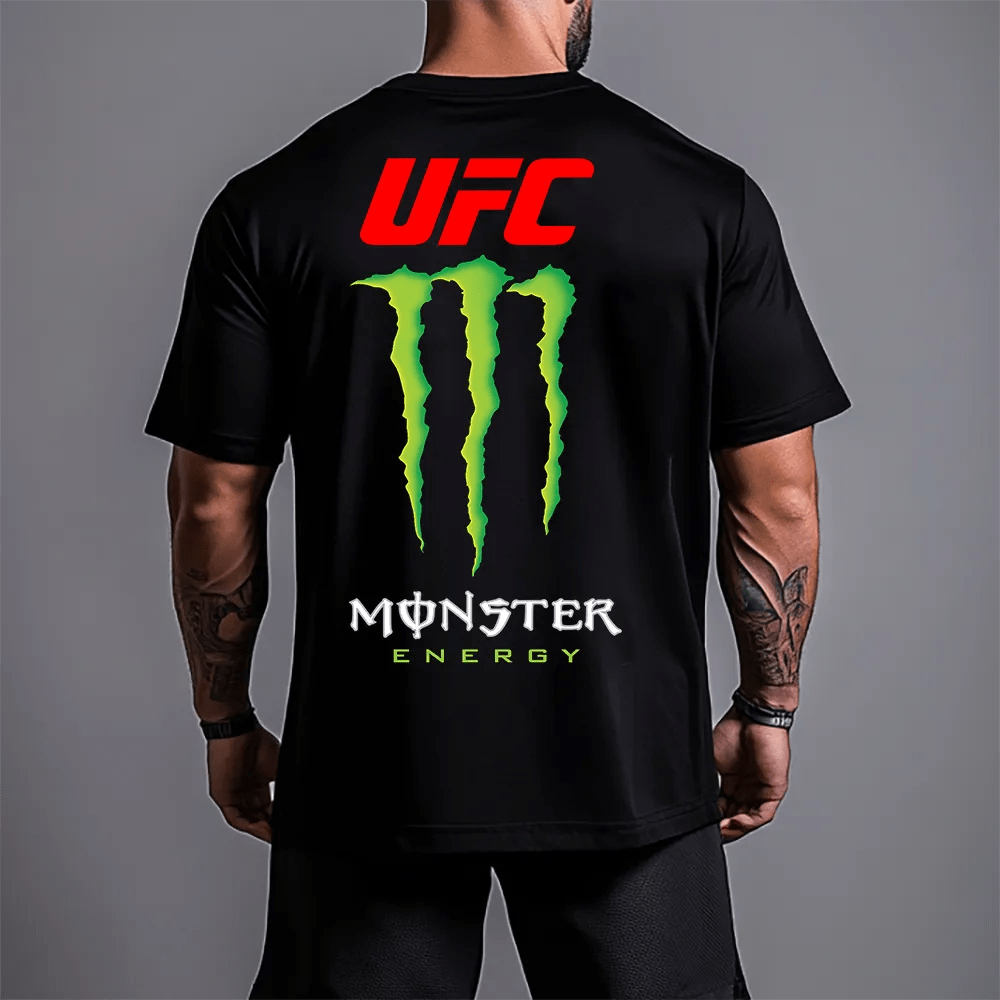Oversized Унисекс Тениска UFCMnstr - Fitness Drehi