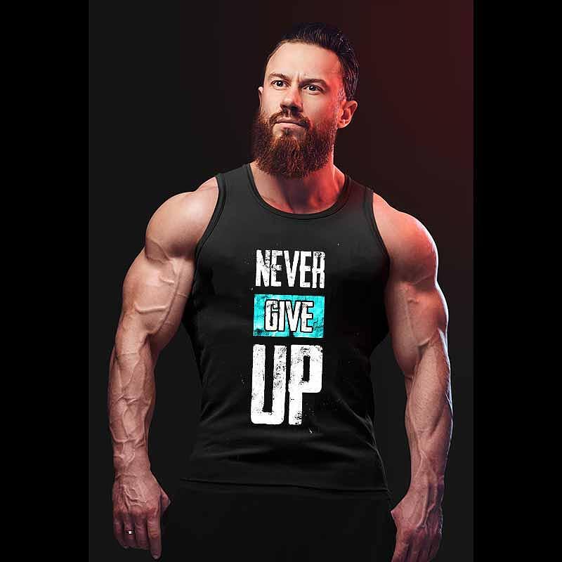 Потник Never Give Up - Fitness Drehi