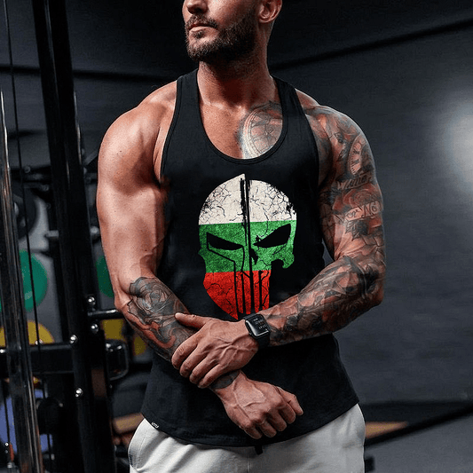 Потник TXS Bulgarian Skull - Fitness Drehi