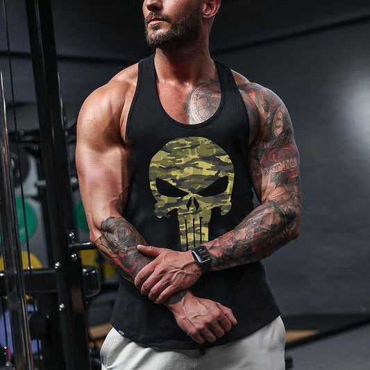 Потник TXS Millitary Skull - Fitness Drehi