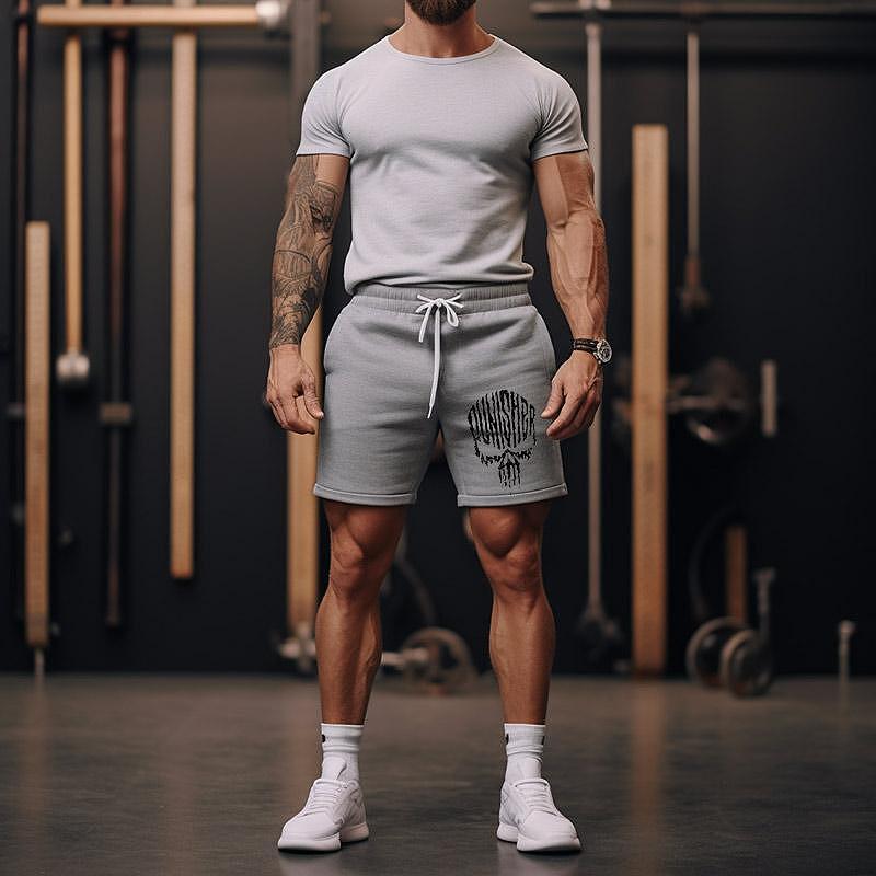 Premium Шорти Punish Gray - Fitness Drehi