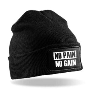 Шапка No Pain No Gain - Fitness Drehi