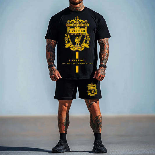Спортен къс екип Liverpool Gold