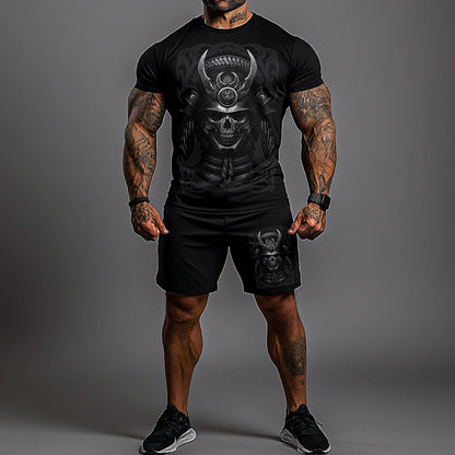 Спортен къс екип Samurai Skull