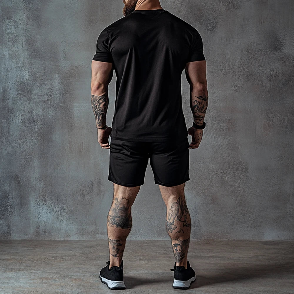 Спортен къс екип Samurai Skull