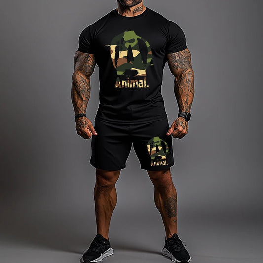 Спортен къс екип AnimalCamo - Fitness Drehi